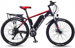 RDJM Electric Mountain Bike RDJM Ebikes Electric Mountain Bike, 36V-350W High-Speed Motor, 8AN Boost Battery Life 50KM, 26 Inches, 21 Speed, Charging 3-4 Hours