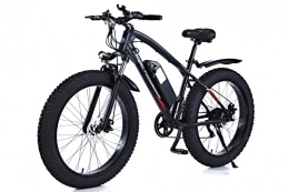 Rstar Bike Rstar Electric Snow Bike Waterproof Electric Snow Bike 26" 4.0 Fat Tire 500W 48V Removable Battery with Professional 7 Speed Speed Brushless Motor