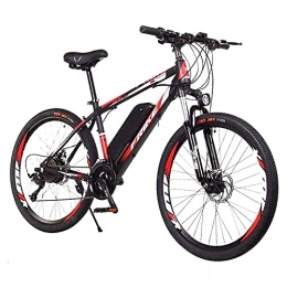 SFSGH Bike SFSGH Electric bicycle 26 inches, with 36v 8ah battery, with front fork suspension and lighting, off-road tire disc brake mountain bike