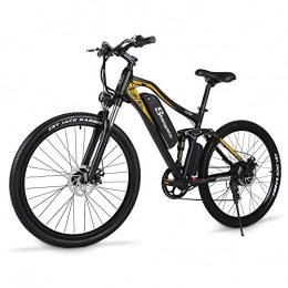 sheng milo Electric Mountain Bike Shengmilo M60 27.5 inch 500W Electric Bike Electric Mountain Bike men's and women's Electric Bicycle e-Bike S-h-i-m-a-n-o7 Speeds Beach Cruiser Mens Sports Mountain Bike Lithium Battery