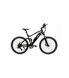 Surpass Electric Mountain Bike SURPASS Electric Mountain Bike 27.5 Black 8 Speed All-Suspension Speed 14 Ah Battery Disc Brakes