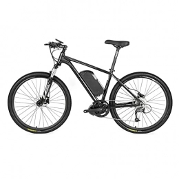 TERLEIA Bike TERLEIA Electric Bike Outdoor Cycling Commuting Travel E-Bike IP65 Waterproof Max Speed 25 Km / H 3 Working Modes 27.5" Electric Mountain Bicycle for Adults, Black gray, 48V 10A 350W