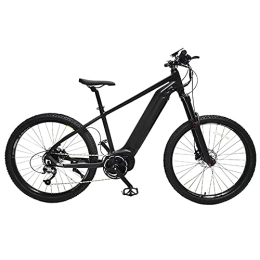 TGHY Electric Mountain Bike TGHY Electric Bike for Adults 27.5" Electric Mountain Bike 250W Center-Mounted Motor 48V 13Ah Lithium Battery 9-Speed LCD Display 3 Working Modes Hydraulic Disc Brake Matt Black