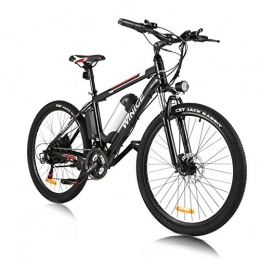 Vivi Bike Vivi Electric Bike for adults Mountain E-bike, 350W Bike Electric 26", 36V / 8 AH Battery, 21 Speeds