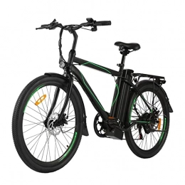 WMLD Electric Mountain Bike WMLD Electric Bike 250W / 350W for Adults, 21 Speeds Electric Mountain Bike Shifter E-Bike Front and Rear Disc Brake Bicycle (Size : Gray 26inch 350W)