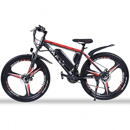 WZW Electric Mountain Bike WZW X-2 26 Inch Electric Bike 500W Aluminum Alloy Mountain Ebike 36V / 15Ah Lithium Battery Electric Bicycle 21 Speed City E-Bike for Adults