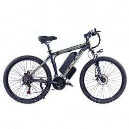 XHJZ Bike XHJZ Electric Mountain Bike, electric bike adult Removable Capacity Lithium-Ion Battery (48V13Ah 350W), electric bicycle Full Suspension and Shimano 21 Speed Gear, e bike for Adults, E