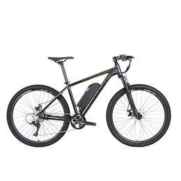 YIZHIYA Electric Mountain Bike YIZHIYA Electric Bike, Adults Variable speed Electric Bicycle, 3 Working Modes E-bike, with 250W Motor 36V 10Ah Lithium Battery, Wire pull mechanical disc brake, Commute Ebike, Black green, 27.5 inches