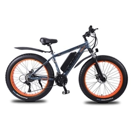 YQ&TL Electric Mountain Bike YQ&TL 26 inch e-bike electric bike with 8 Ah lithium battery, mountain bike 27-speed snowmobile 350W motor electric bike 4.0 electric vehicle with lithium battery A