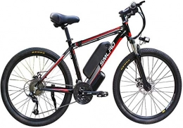 ZJZ Electric Mountain Bike ZJZ 26 inch Electric Mountain Bikes, 48V / 13A / 1000W lithium-ion battery Mountain Boost Bike Double Disc Brake Bicycle