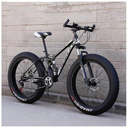 ACDRX Fat Tyre Mountain Bike ACDRX Bicycle, Mountain Bike, 26 Inch 7 / 21 / 24 / 27 Speed Bike, Men Women Student Variable Speed Bike, Fat Tire Mens Mountain Bike, 26 inches 21 speeds