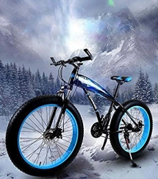 baozge Bike baozge Mountain Bike Bicycle for Adults Men Women Fat Tire MBT Bike Hardtail High-Carbon Steel Frame And Shock-Absorbing Front Fork Dual Disc Brake-A_26 inch 21 speed
