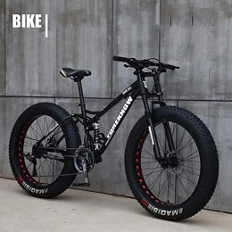 JWCN Bike JWCN 26 Inch Fat Wheel Motorcycle / Fat Bike / Fat Tire Mountain Bike Beach Cruiser Fat Bike Snow Bike Fat Big Tire Bicycle 21 Speed ​​Fat Bikes For Adult Blue 26in Uptodate