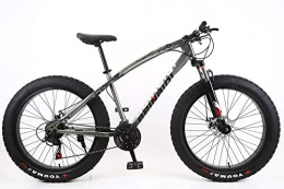 kmart Bike kmart Snowmobile, beach bike, 4.0 fat tire, 26 inch variable speed mountain bike, beach bike, 7 speed, 21 speed / 24 speed / 27 speed (Silver grey, 21 speed)