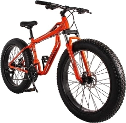 KURKUR Fat Tyre Mountain Bike KURKUR Mountain Bike, Fat Tire Bike for Mountain / Snow / Road, 26-Inch Wheels, 21-Speed, Aluminum Frame Women Road Bikes Adults