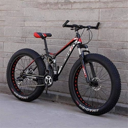 Leifeng Tower Bike Leifeng Tower Lightweight， Adult Fat Tire Mountain Bike, Off-Road Snow Bike, Double Disc Brake Cruiser Bikes, Beach Bicycle 26 Inch Wheels Inventory clearance (Color : A, Size : 27 speed)