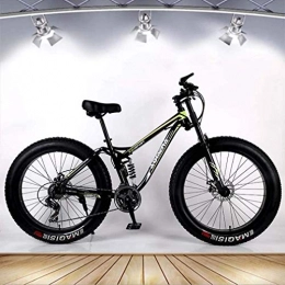 Leifeng Tower Fat Tyre Mountain Bike Leifeng Tower Lightweight， Adult Fat Tire Mountain Bike, Snow Bike, Double Disc Brake Cruiser Bikes, Beach Bicycle 26 Inch Wheels Inventory clearance (Color : C)