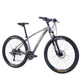 NENGGE Fat Tyre Mountain Bike NENGGE 27-Speed Mountain Bikes, Womens Mountain Trail Bike, Men's Granite Peak All Terrain Mountain Bike, 27.5 Inch Hardtail Mountain Bike, Gradient, 15.5