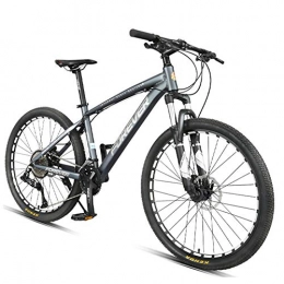 NENGGE Fat Tyre Mountain Bike NENGGE 36-Speed Mountain Bikes, Overdrive 26 Inch Full Suspension Aluminum Frame Bicycle, Men's Women Adult Mountain Trail Bike