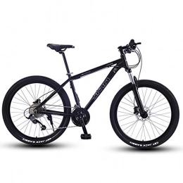 NENGGE Bike NENGGE Mountain Bikes, 27.5 Inch Big Wheels Hardtail Mountain Bike, Overdrive Aluminum Frame Mountain Trail Bike, Mens Women Bicycle, Silver, 27Speed