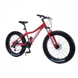 U/A Bike U / A Mountain bike Snowmobile 24 / 26 inch snowmobile 4.0 widened big wheel fat tire car 7 speed variable speed, double disc brake