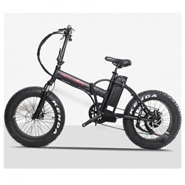 CHEER.COM Bike CHEER.COM 20 Inch Snow Electric Bike 48v500w Bafang Motor Tft Lcd Folding Electric Bike 4.0snow Tire Riding Cycling Lithium Battery Ebike