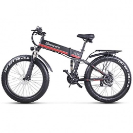 XXL-G Bike Electric Bicycle 1000W Electric Beach Bike 4.0 Fat Tire Electric Bike 48V Mens Mountain Bike Snow E-Bike 26inch Bicycle