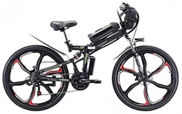 Erik Xian Bike Electric Bike Electric Mountain Bike 26'' Folding Electric Mountain Bike, Electric Bike with 48V 8Ah / 13AH / 20AH Lithium-Ion Battery, Premium Full Suspension And 21 Speed Gears, 350W Motor for the jung