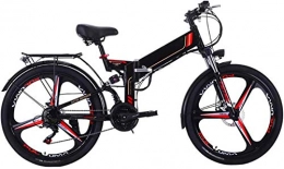 Erik Xian Bike Electric Bike Electric Mountain Bike Folding Electric Mountain Bike, 26" Electric Bike with 48V 8AH / 10AH Removable Lithium-Ion Battery, 300W Motor Foldable Mountain Electric Bike for the jungle trails