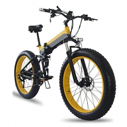 AWJ Bike Electric Bikes for Adults Electric Bike Folding 1000W 48V for Adults E Bike 26 Inch 4.0 Fat Tires Snow Electric Bicycle Folded Mountain Electric Bike