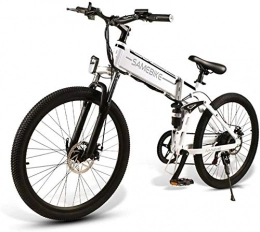 Fangfang Folding Electric Mountain Bike Fangfang Electric Bikes, 26" E-Bike, E-MTB, E-Mountainbike 48V 10.4Ah 350W - 26-Inch Folding Electric Mountain Bike 21-Level Shift Assisted, E-Bike