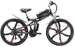 Fangfang Folding Electric Mountain Bike Fangfang Electric Bikes, 26'' Folding Electric Mountain Bike, Electric Bike with 48V 8Ah / 13AH / 20AH Lithium-Ion Battery, Premium Full Suspension And 21 Speed Gears, 350W Motor, 8AH, E-Bike (Size : 8AH)