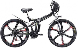 Fangfang Bike Fangfang Electric Bikes, 26'' Folding Electric Mountain Bike, Electric Bike with 48V 8Ah / 13AH / 20AH Lithium-Ion Battery, Premium Full Suspension And 21 Speed Gears, 350W Motor, E-Bike (Size : 13A)
