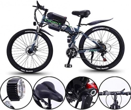 Fangfang Bike Fangfang Electric Bikes, 26 Inch Electric Bike 36V 350W Motor Snow Electric Bicycle with 21 Speed Foldable MTB Ebikes for Men Women Ladies / Commute Ebike, E-Bike (Color : Green)