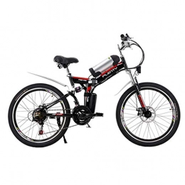 FFF-HAT Folding Electric Mountain Bike FFF-HAT Folding Electric Bike for Adults 26 Inch Electric Bike / Commuter Electric Bike 48V10AH Battery Mountain Bike