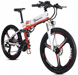 JNWEIYU Folding Electric Mountain Bike JNWEIYU Electric Bicycle Adult Waterproof 26 Inch Folding Electric Mountain Bike Bicycle Electric