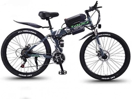 Leifeng Tower Bike Leifeng Tower Lightweight， Adult Folding Electric Mountain Bike, 350W Snow Bikes, Removable 36V 10AH Lithium-Ion Battery for, Premium Full Suspension 26 Inch Electric Bicycle Inventory clearance