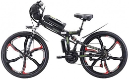 RDJM Folding Electric Mountain Bike RDJM Electric Bike 26'' Folding Electric Mountain Bike, 350W Electric Bike with 48V 8Ah / 13AH / 20AH Lithium-Ion Battery, Premium Full Suspension And 21 Speed Gears (Color : 13ah)