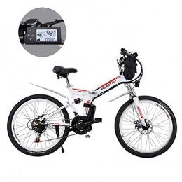 WEIZI Bike WEIZI Electric mountain bikes 24-inch lithium battery Mountain Electric folding bike with hanging bag Three riding modes Suitable for men and women