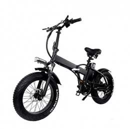 WXJWPZ Bike WXJWPZ Folding Electric Bike 20 Inch Electric Bicycle 48V15A Electric Folding Electric Snowmobile Lithium Battery Power Mountain Bike