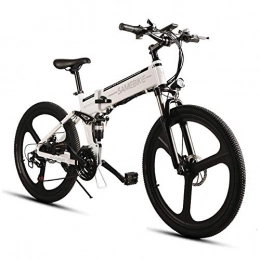 YOUSR Folding Electric Mountain Bike YOUSR The Foldable Electric Bike 48V 10AH 350W 25KM / H 26"Aluminum MTB Bike Mountain Bike Liquid Crystal Display Maximum Load 90KG