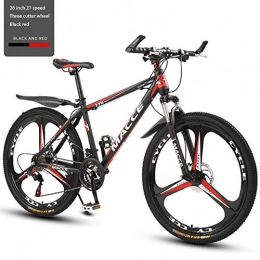 Generies Mountain Bike 26 Inch Men And Women Sports Mountain Bike 21/24/27 Variable Speed Off-Road Adult Mountain Men And Women Bicycle (Multiple Colors)