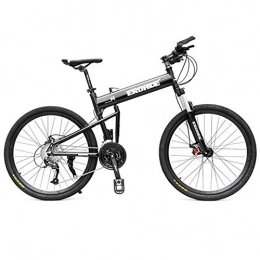 Hmcozy Bike Hmcozy Off-Road Mountain Bike 29" Wheel Hardtail Front Suspension Mountain Bike Double Disc Brake 27 Speed, Black