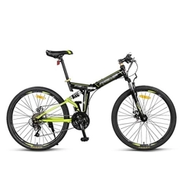 Hong Yi Fei-shop Folding Mountain Bike Hong Yi Fei-shop Folding Bikes 26 Inches Foldable Bicycle, Light And Portable Bicycle Mountain Bike, Variable Speed Bicycle ，Adult Folding Bikes Outdoor bike (Color : B)