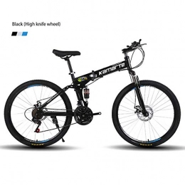 LHY Bike LHY Mountain Bike, Road Bicycles, Double Disc Brake, High Carbon Steel Frame, Road Bicycle Racing, Men's And Women, 26 And 24 Inch, 5, 24 inch21 speed