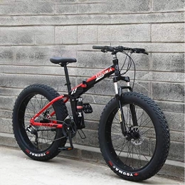 LIANG Bike LIANG 7 / 21 / 24 / 27 Speed 26x4.0 Fat bike Mountain Bike Snow Bicycle Shock Suspension Fork, folding Bike, 7 speed