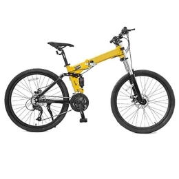 LILIS Folding Mountain Bike LILIS Mountain Bike Folding Bike Mountain Bike Adult Folding Bicycle Road Men's MTB Bikes 27 Speed 26 Inch Wheels For Womens teens