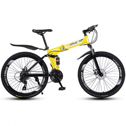 LIU Bike LIU 26-Inch Folding Mountain Bike Speed Change Double Vibration Absorber One Bicycle(21 / 24 / 27 speed), 27speed