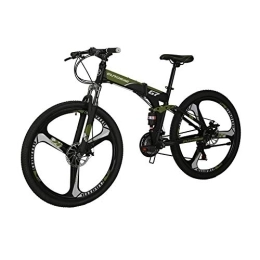 Lz Bike Folding Mountain Bike LZBIKE BICYCE G7 27.5inch Mountain Bike Floding Bike 3_spoke wheels shimano 21 Speed Full_suspension Folding Mountain Bike Mountain Bicycle Army Green