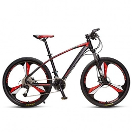 Mens Mountain Bikes, Adult Women 33 Speed Mountain Bicycle, Hardtail Mountain Bike with Dual Disc Brake, Commuter Bike,Spoke Gray,26 inch,3 Spoke Black,27.5 Inch